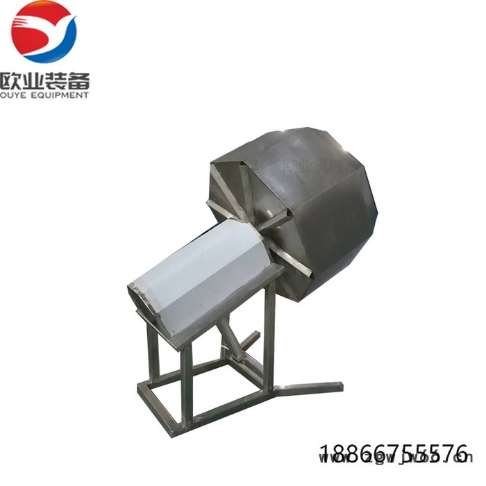欧业滚筒拌料机  不锈钢滚筒拌料机   蚕豆滚筒拌料机图3