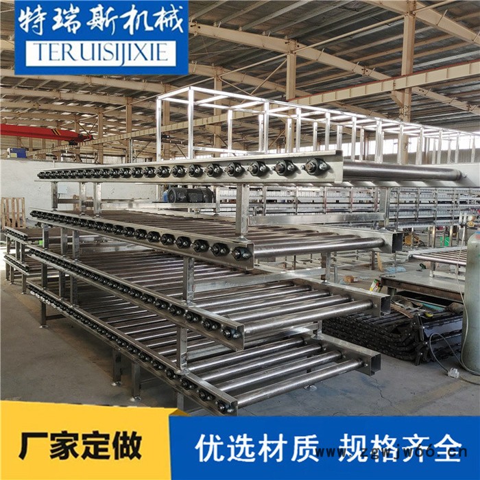 特瑞斯定做 滚筒输送机 动力滚筒输送线 现场测量随时咨询图2