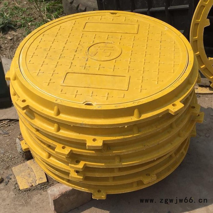 广安 市政检查井井盖 万诚 树脂复合井盖 玻璃钢雨水篦子图4