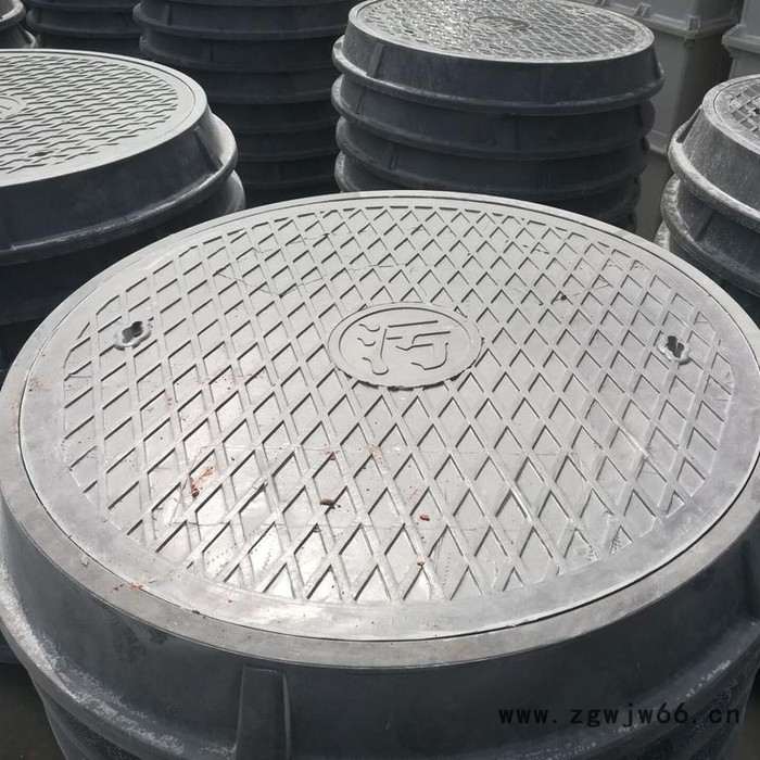 广安 市政检查井井盖 万诚 树脂复合井盖 玻璃钢雨水篦子图2