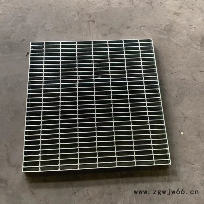 顺括 窨井防坠格板镀锌钢格板 方形井盖电缆盖板 镀锌板方形井盖盖板图2