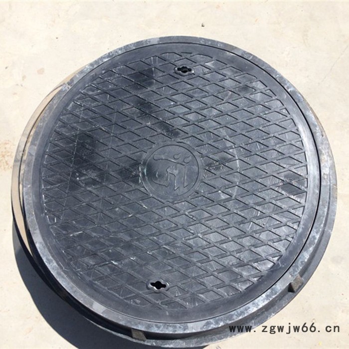 株洲鸿硕玻璃钢井盖 玻璃钢树脂复合井盖 玻璃钢雨水井盖图2