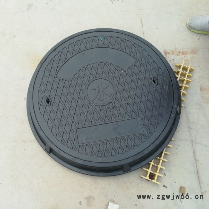 鸿硕 玻璃钢市政通信污水井盖 玻璃钢承重井盖 玻璃钢检查井井盖图4
