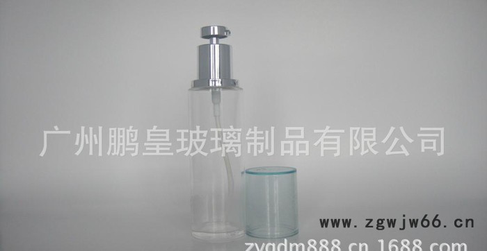 套装玻璃瓶 乳液玻璃瓶 可配盖子和喷头图2