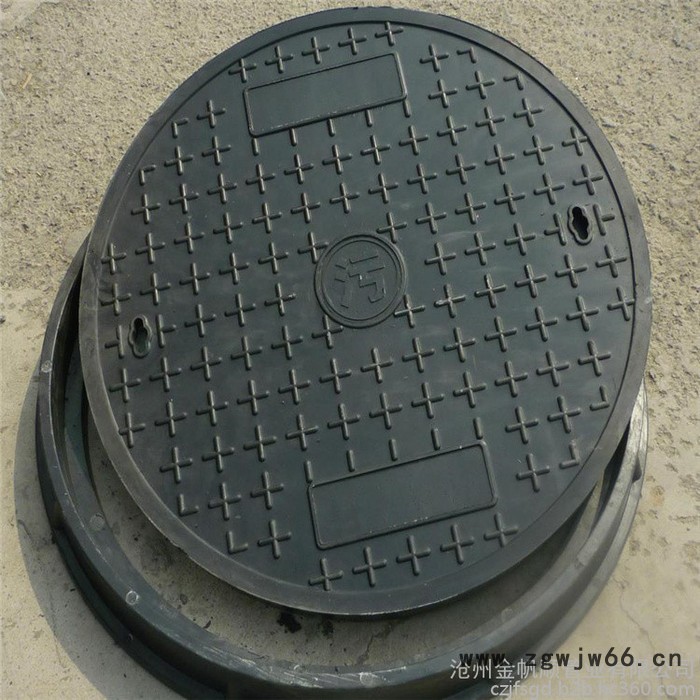 金帆顺  现货供应 各种型号的 轻重型 球墨铸铁井盖  方形井盖图3