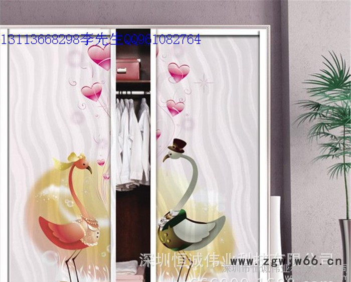 爱普生双喷头数码彩印机，玻璃UV平板机，高精度，高速度图3