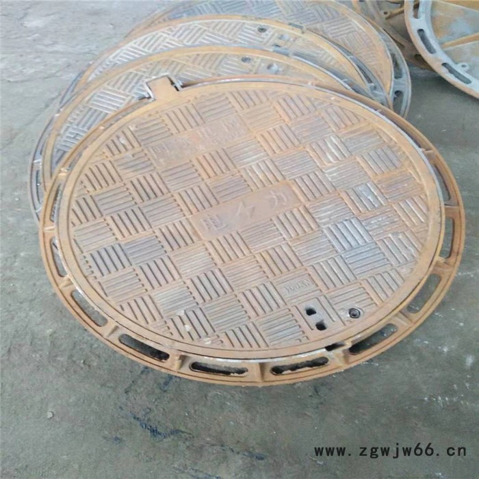 球墨铸铁圆形井盖 型号齐全 加工定做图5