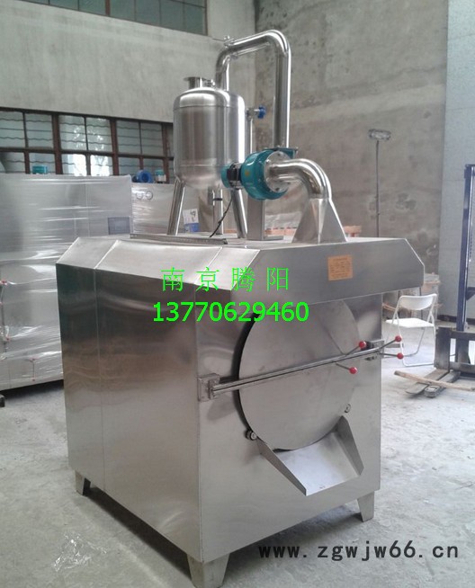 滚筒式电加热决明子烘炒机 滚筒式金属粉烘干机图3