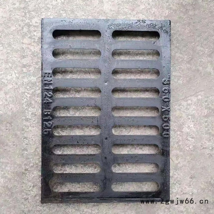 放心选择南充球墨铸铁水篦子制造厂 铸铁井盖 球墨铸铁管 井盖厂图2