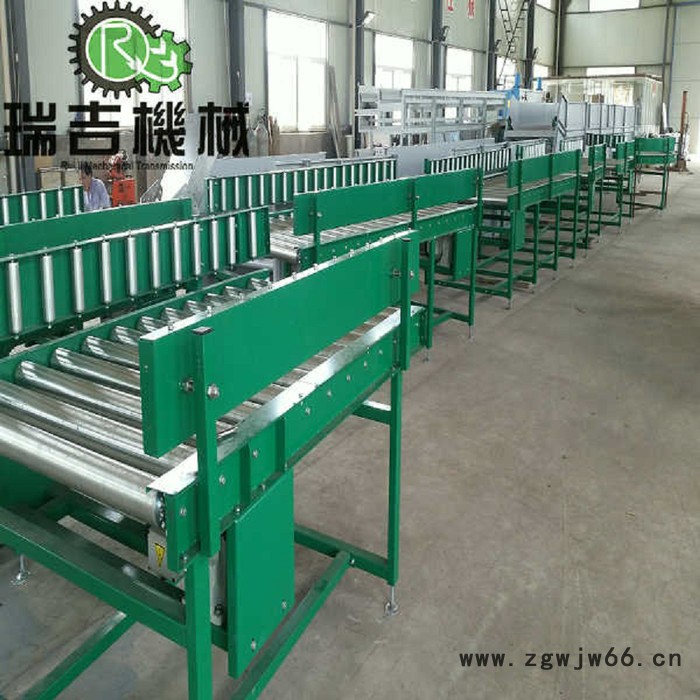 积放式滚筒输送机, 适合重载的全自动输送设备图2