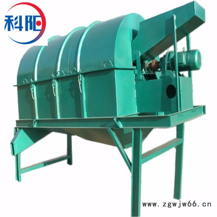 **木屑滚筒筛 锯末滚筒筛 木炭滚筒筛分机 无轴滚筒筛 有机肥圆筒筛分机  科阳牌筛分机图6