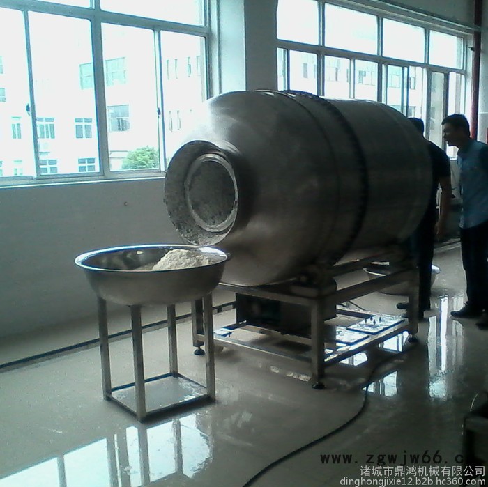 鼎鸿牌 全自动鱿鱼丝滚筒拌料机 五谷杂粮混合滚筒拌料机 虾条滚筒拌料机图3