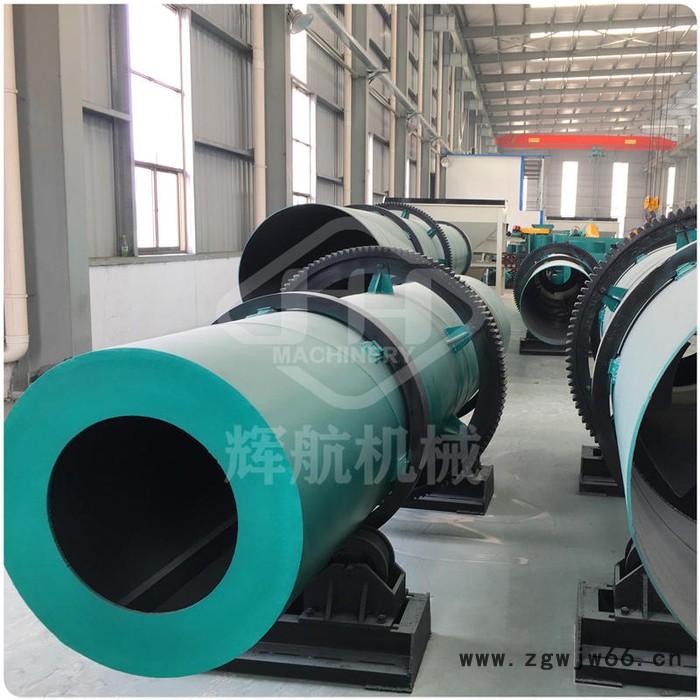 滚筒烘干机 有机肥滚筒烘干机 有机肥翻抛机 翻抛机厂家 大型滚筒烘干机图5