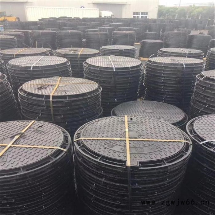 骏坤球墨铸铁井盖厂家  市政园林用  排污水   轻型重型  球墨铸铁圆形 方形 井盖 尺寸可定制图5