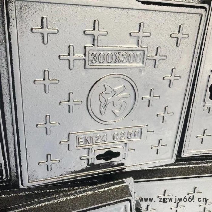 骏坤球墨铸铁井盖厂家  市政园林用  排污水   轻型重型  球墨铸铁圆形 方形 井盖 尺寸可定制图2