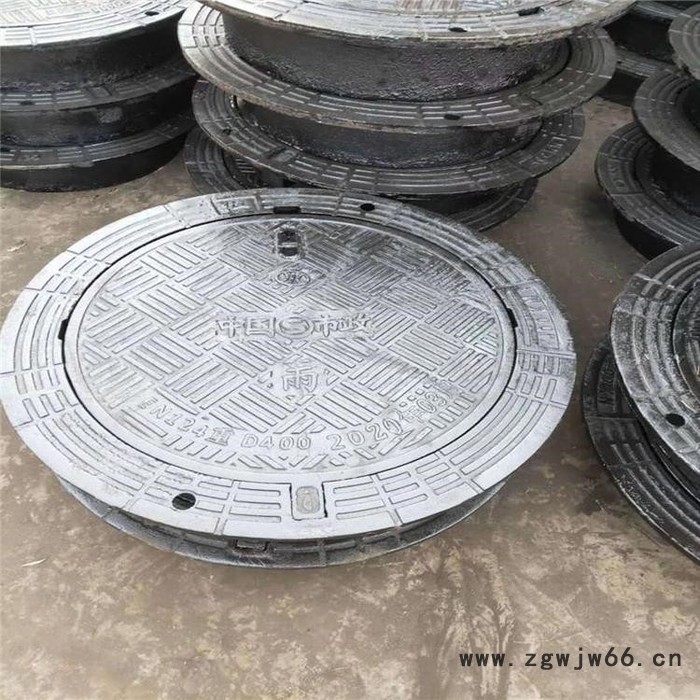 骏坤球墨铸铁井盖厂家  市政园林用  排污水   轻型重型  球墨铸铁圆形 方形 井盖 尺寸可定制图3
