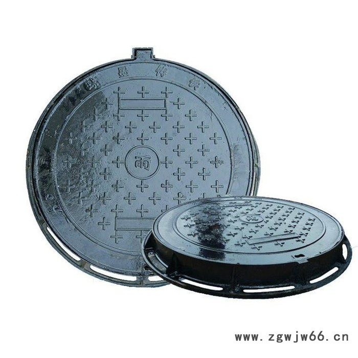骏坤球墨铸铁井盖厂家  市政园林用  排污水   轻型重型  球墨铸铁圆形 方形 井盖 尺寸可定制图4