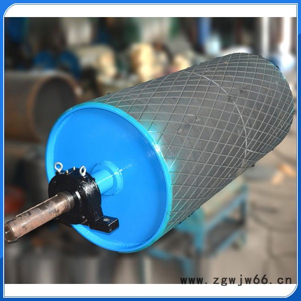 树德TD75型 铸胶滚筒 改向滚筒 传动滚桶  质量保证图3