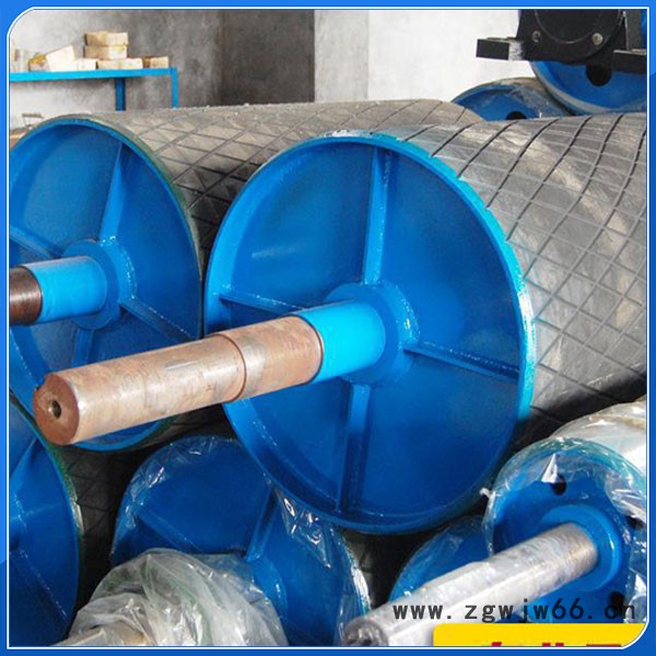 树德TD75型 铸胶滚筒 改向滚筒 传动滚桶  质量保证图5