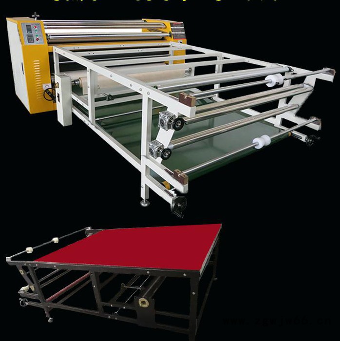 1.7米转印宽幅滚筒热转印机直径布匹卷对卷滚筒热转印机器滚筒印花机滚筒热转印机印花机