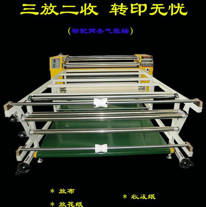 1.7米转印宽幅滚筒热转印机直径布匹卷对卷滚筒热转印机器滚筒印花机滚筒热转印机印花机图3