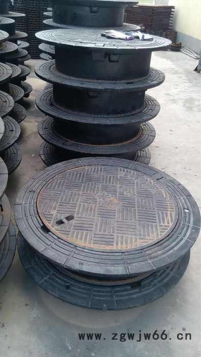 西安球墨铸铁井盖 圆形污水铸铁井盖 方形设备电缆井盖**图7