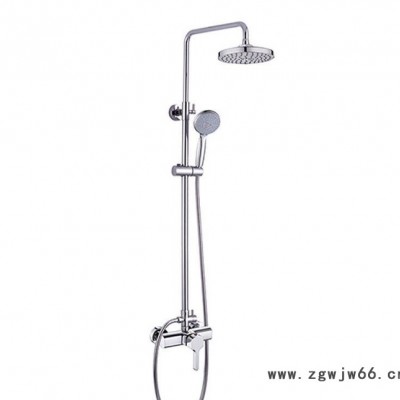 富奥卫浴 淋浴多功能 花洒套装 卫浴明装手持淋浴顶喷头花洒套装