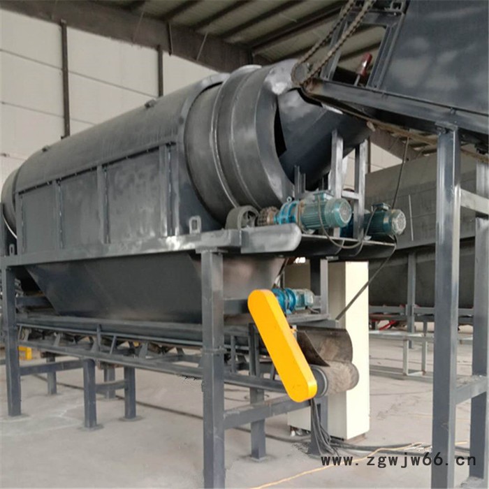 嵩赢厂家供应15060型 筛沙机滚筒筛沙机无轴滚筒筛石机滚筒筛土机图2