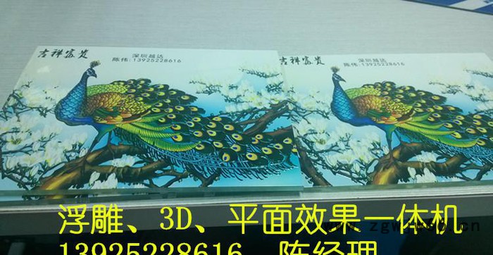 玻璃灯饰打印机【双喷头喷印彩图设备】艺术玻璃片印花机价格图2