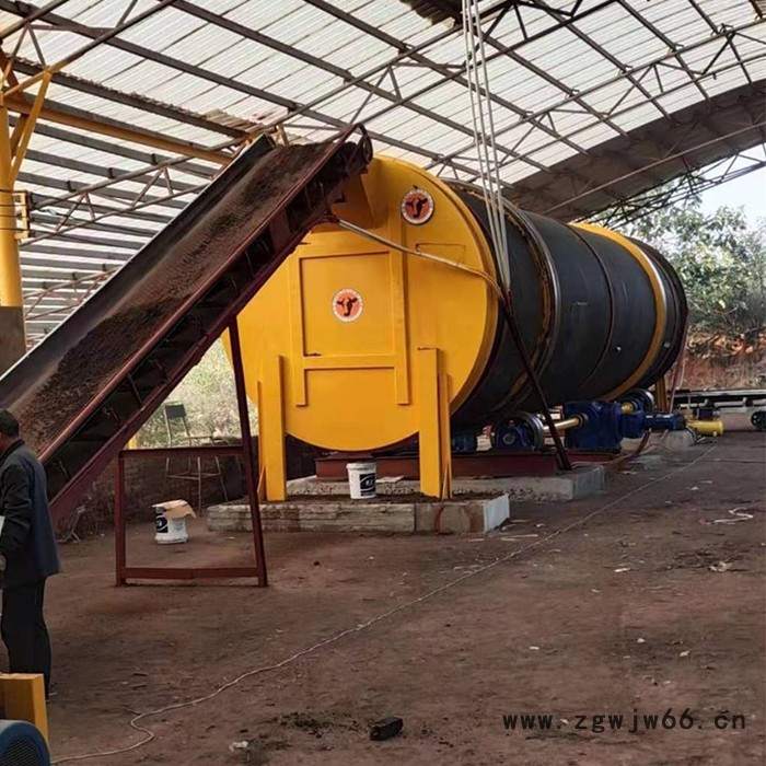 发酵滚筒 滚筒式好氧发酵设备图6