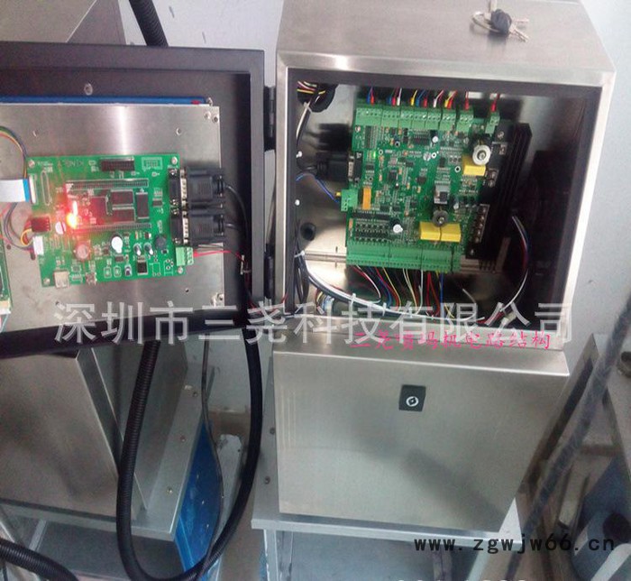 直销喷码机 小字符喷码机 打字立马干 产品与喷头的距离30M图3