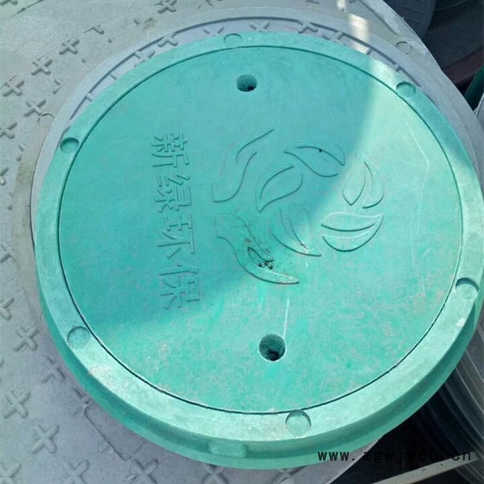鸿硕玻璃钢加油站用井盖 玻璃钢下水道排水井盖 玻璃钢复合污水井盖 雨水井盖图3