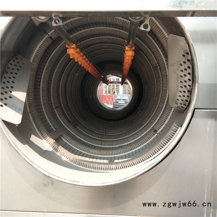 义康牌TQX-2000型生姜滚筒清洗机 紫薯滚筒清洗机 滚筒式洗袋机图4