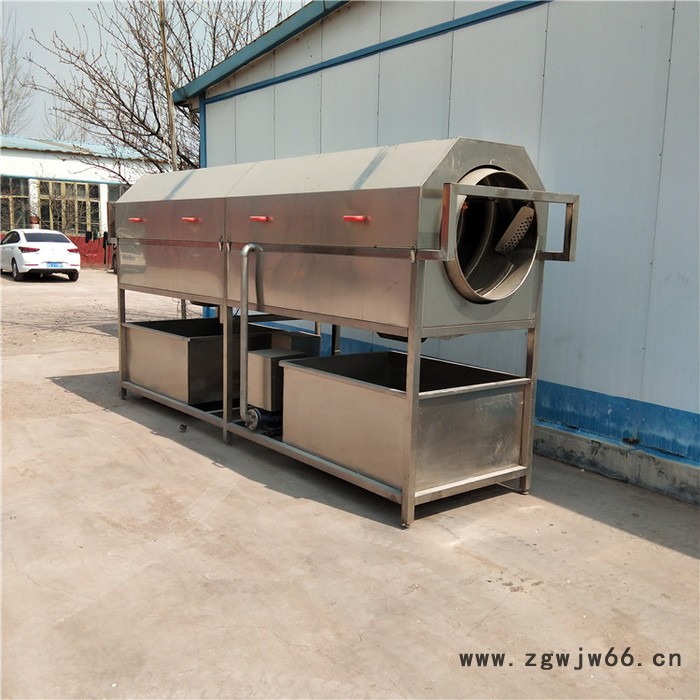 义康牌TQX-2000型生姜滚筒清洗机 紫薯滚筒清洗机 滚筒式洗袋机图8