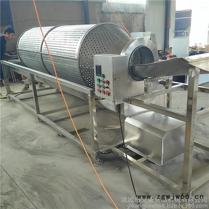 义康牌TQX-2000型生姜滚筒清洗机 紫薯滚筒清洗机 滚筒式洗袋机图2