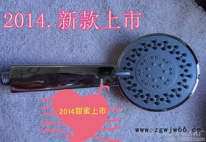 慈溪新款花洒淋浴喷头淋浴升降手持y顶喷套装图3