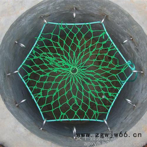 永宏  专业生产 井盖防护网   窖井防坠网   下水道防护网   井盖网   井盖安全网图4