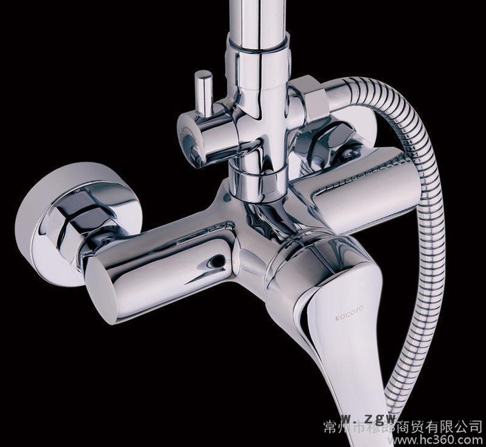 库托KOCOTO淋浴花洒套装浴室卫浴喷头全套全铜水龙头淋浴器8512图3