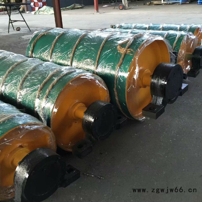 传动  改向滚筒 包胶 光面 滚筒   头轮  尾轮  河北千里马输送机械图4