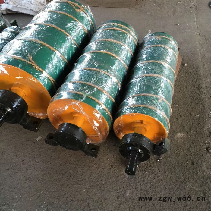 传动  改向滚筒 包胶 光面 滚筒   头轮  尾轮  河北千里马输送机械图5