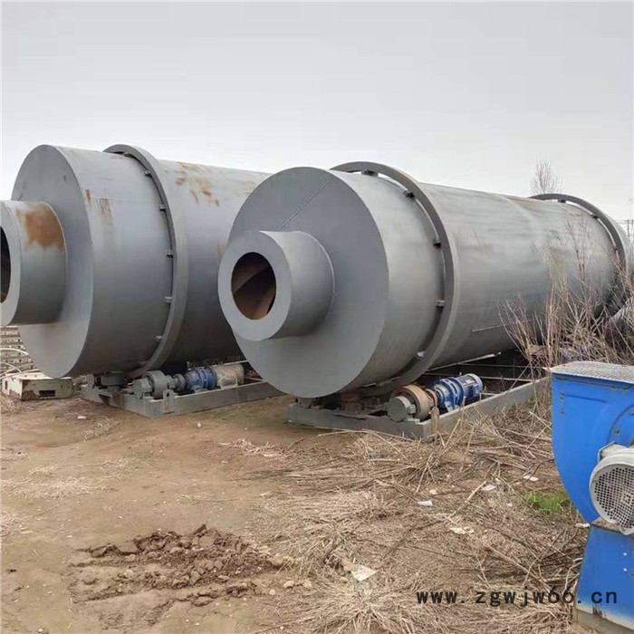 滚筒烘干机 二手防腐蚀滚筒矿粉烘干机 二手酒糟滚筒烘干机图7