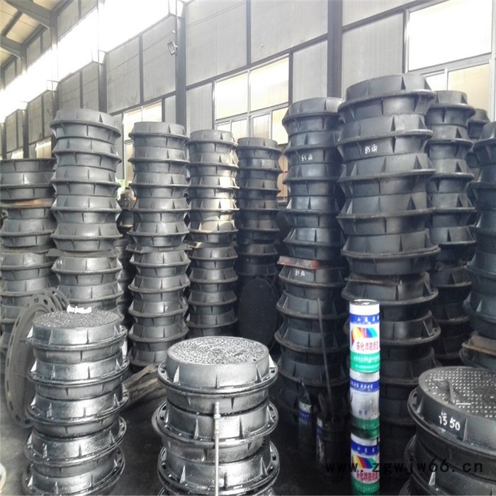 易百亿轻型球墨铸铁井盖子、井篦子 下水道盖板 检查井井盖图5