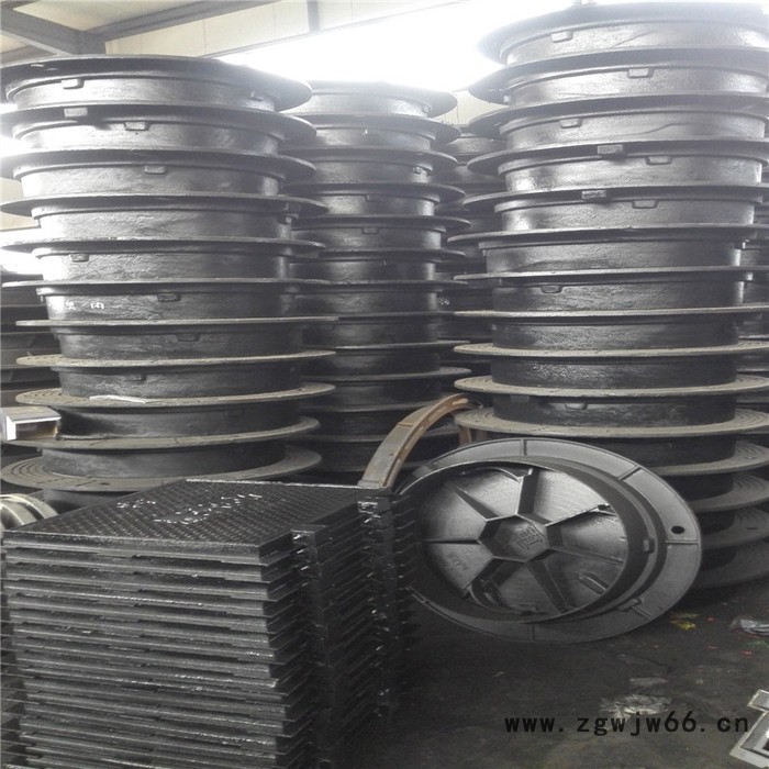 易百亿轻型球墨铸铁井盖子、井篦子 下水道盖板 检查井井盖图7