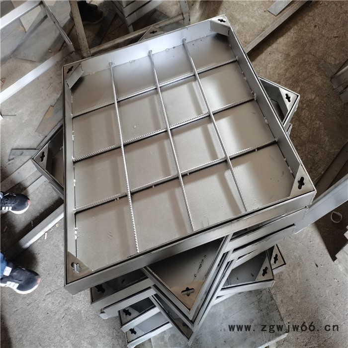 山东浩越齐全 不锈钢井盖 不锈钢隐形井盖 大量现货 可批发零售图8