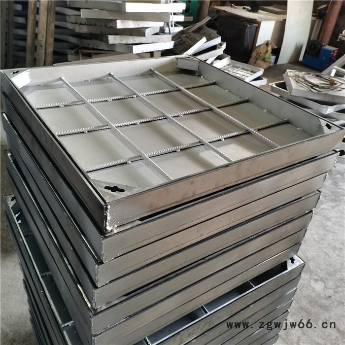 山东浩越齐全 不锈钢井盖 不锈钢隐形井盖 大量现货 可批发零售图2