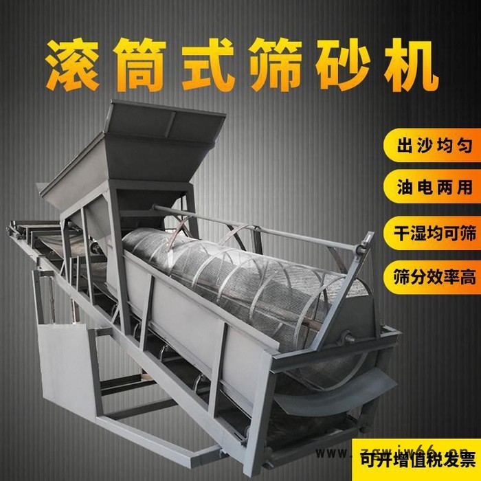 盛科机械 GTS-10型滚筒筛沙机 大型滚筒筛设备 质量可靠图3