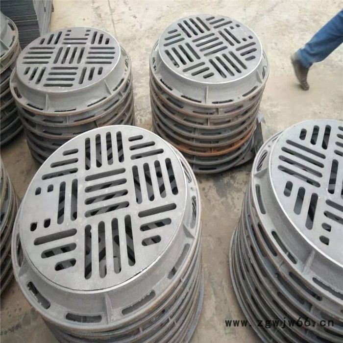 防盗铸铁重型井盖图2