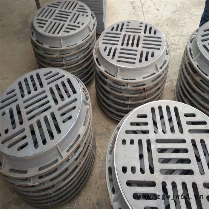 防盗铸铁重型井盖图3