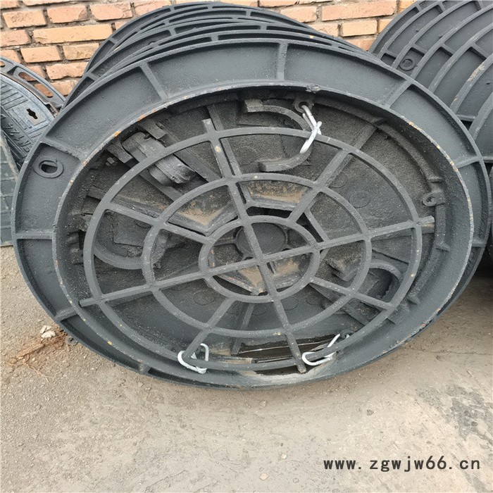 浩越金属齐全 防沉降井盖 铸铁双层井盖 大量现货 可批发零售图3