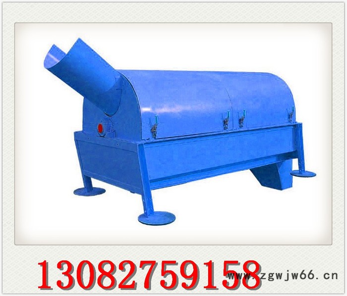 供应越振牌GSF150X4型木屑滚筒筛 颗粒滚筒筛茶叶滚筒筛锯末滚筒筛 筛分设备图3